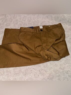 GAP Men's Brown Slim Chino Pants